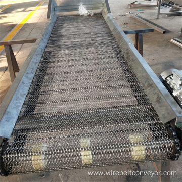 Metal Wire Mesh Belt Conveyor